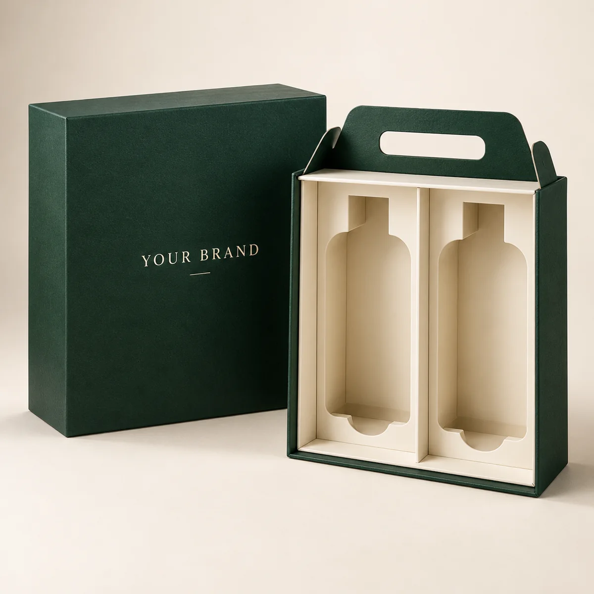 Beverage Gift Boxes printed packaging example