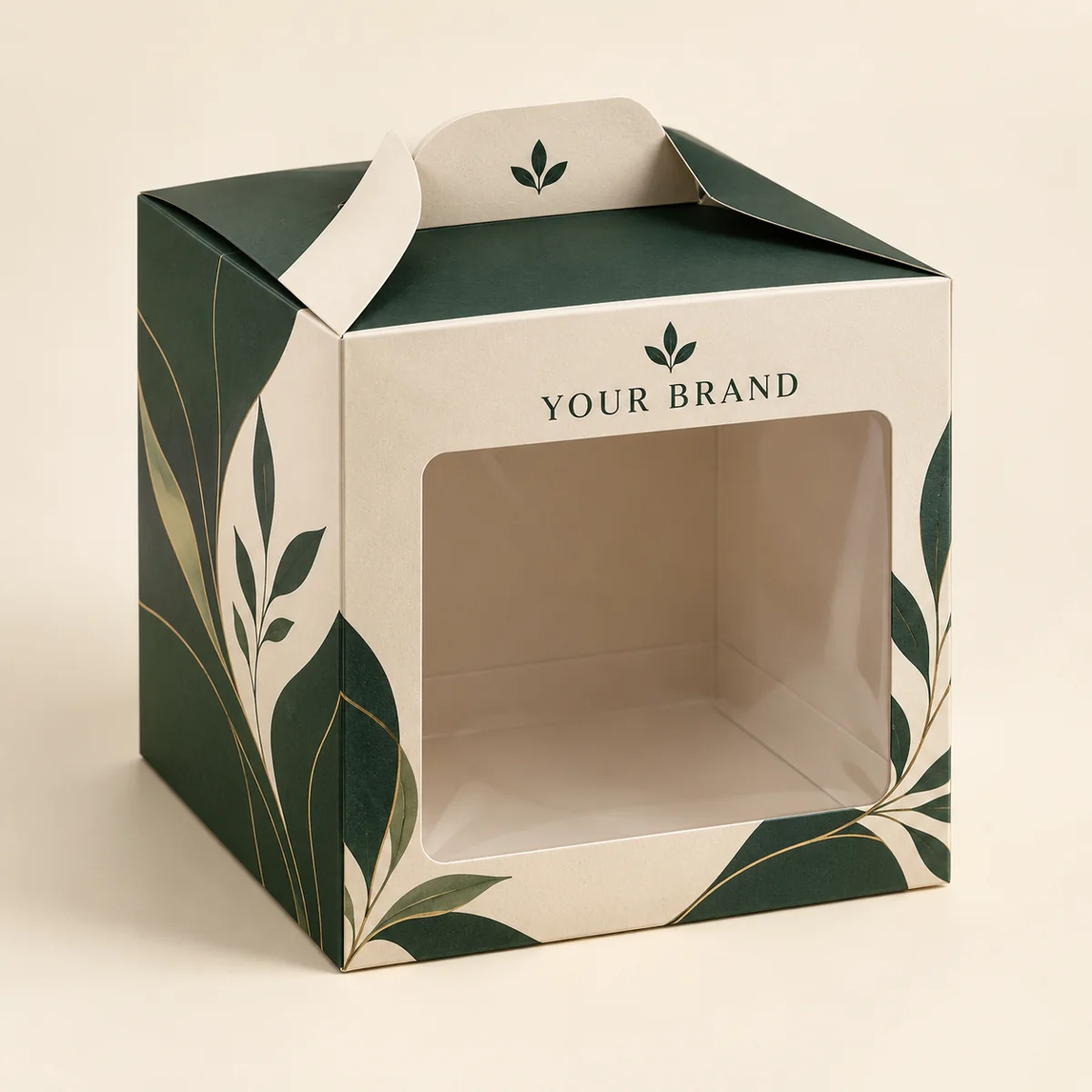 Cake Boxes printed packaging example