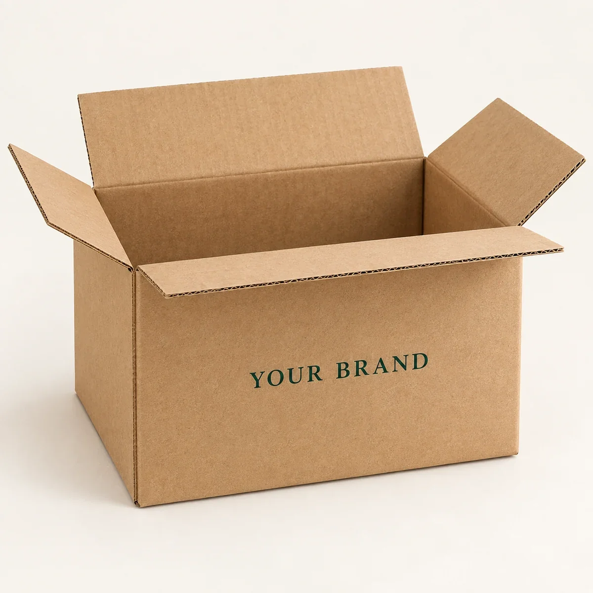 Corrugated Boxes packaging mockup