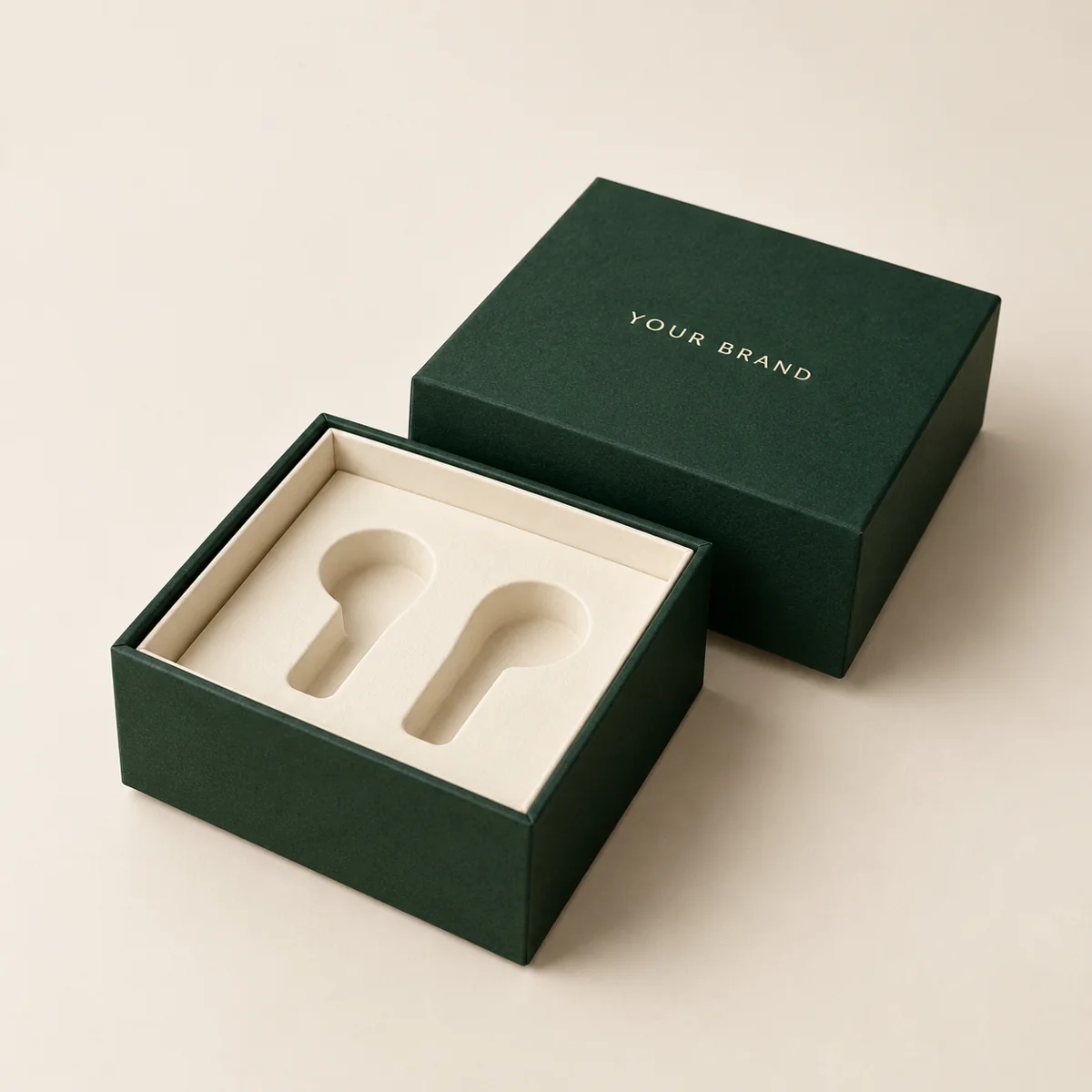 Earphone Boxes printed packaging example