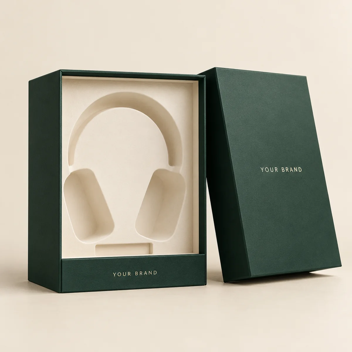 Headphone Boxes printed packaging example