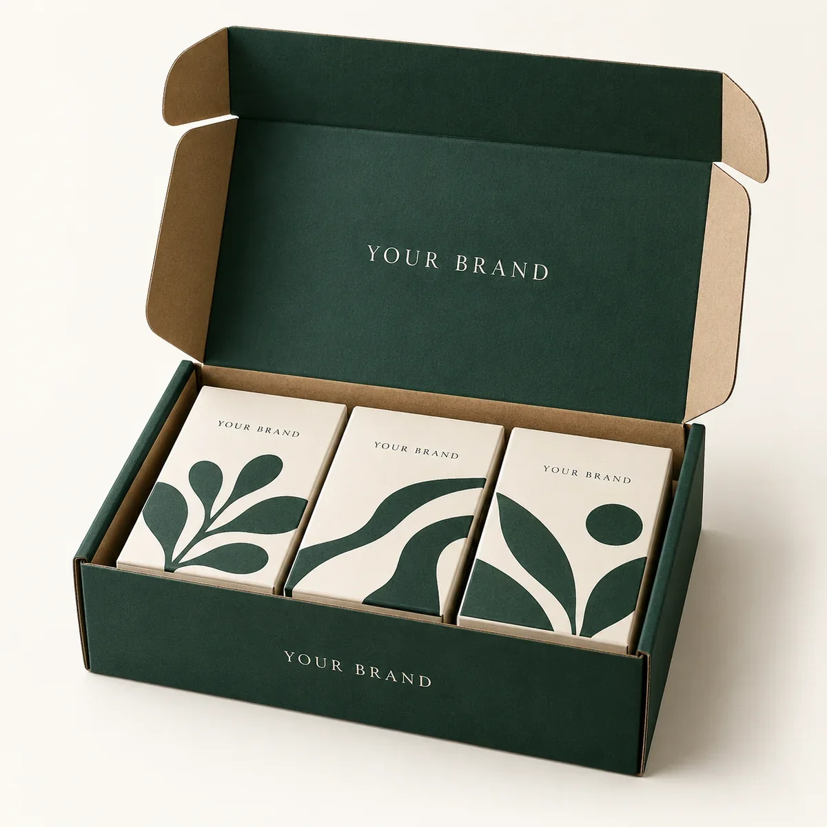 Subscription Boxes packaging mockup