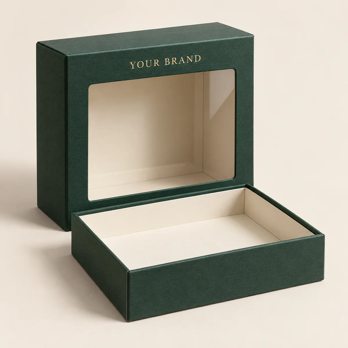 Window Retail Boxes printed packaging example