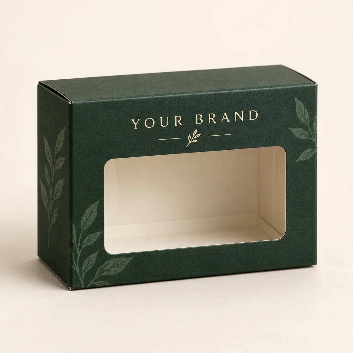 Window Soap Boxes printed packaging example